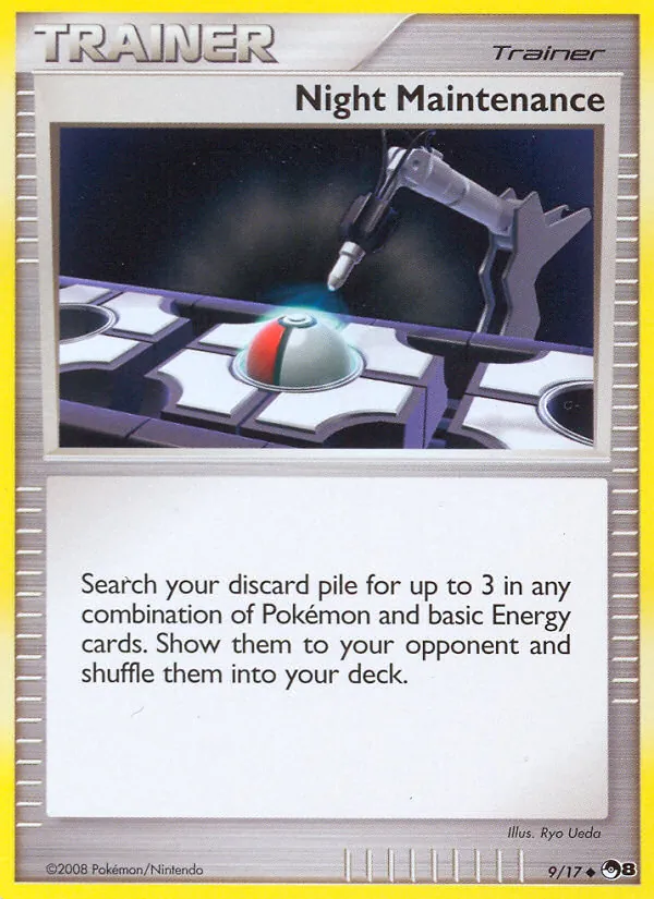 Night Maintenance #9 – POP Series 8 card