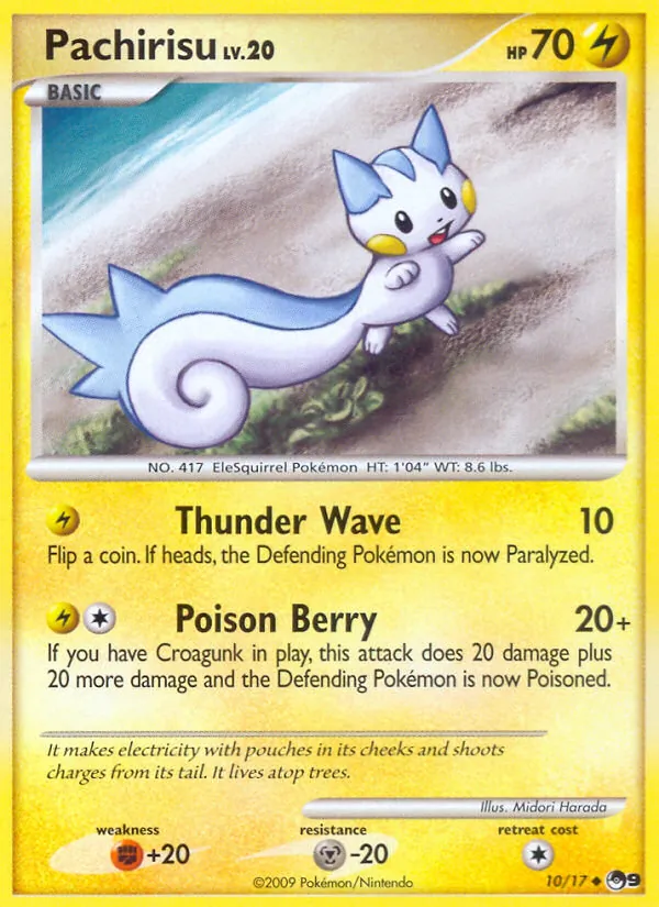 Pachirisu #10 – POP Series 9 card