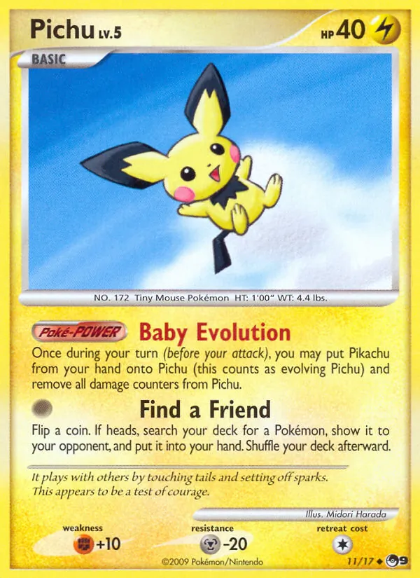 Pichu #11 – POP Series 9 card