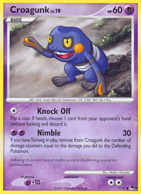 Croagunk #7 – POP Series 9 card