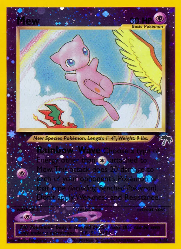 Mew #1 – Southern Islands card