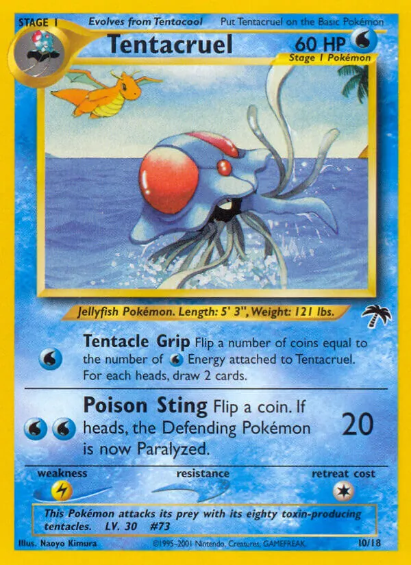 Tentacruel #10 – Southern Islands card
