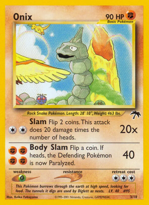 Onix #3 – Southern Islands card