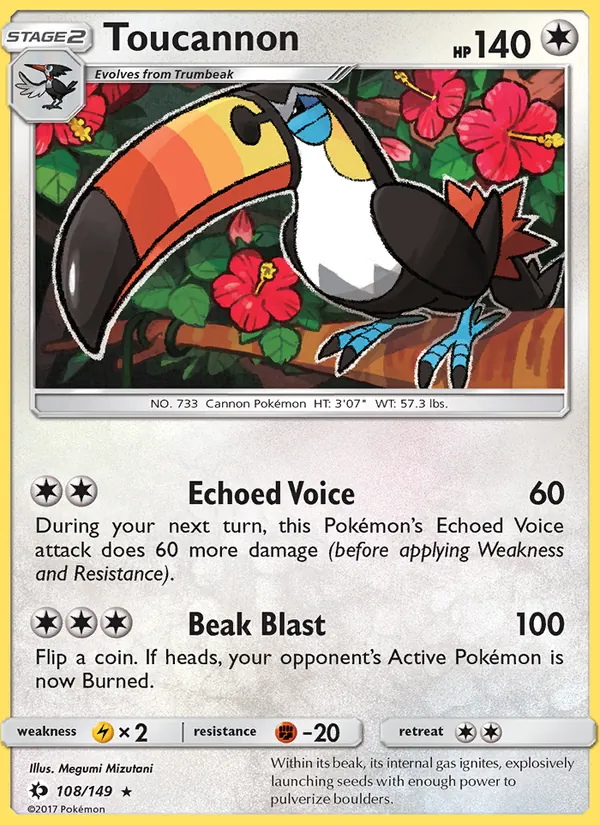 Toucannon #108 – Sun & Moon card