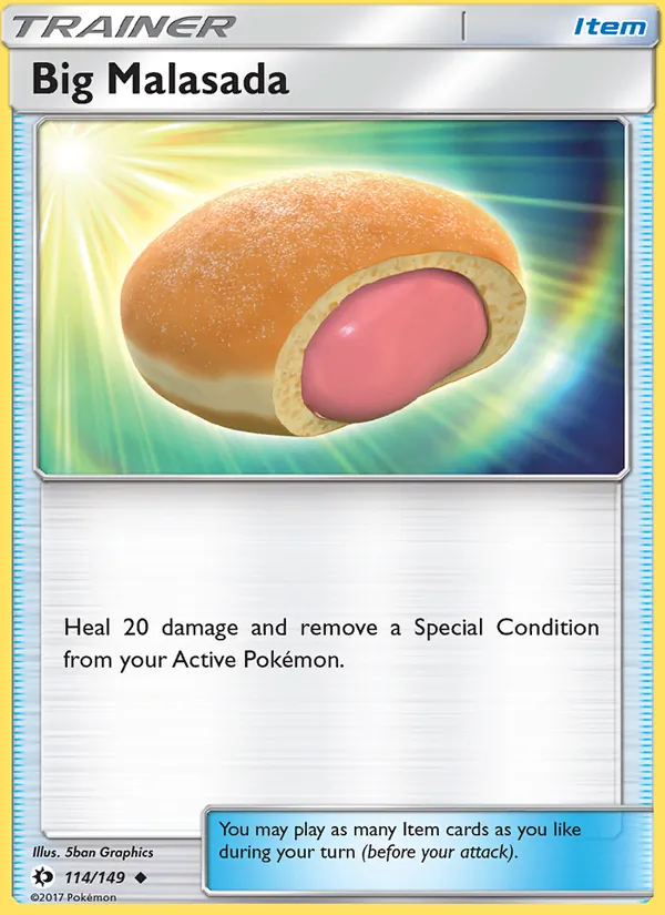 Big Malasada #114 – Sun & Moon card