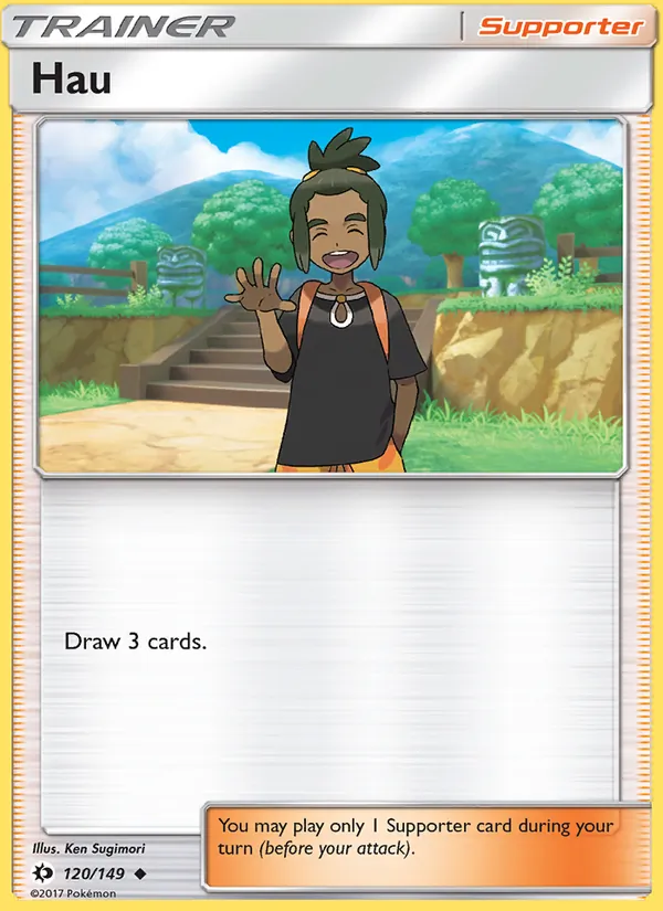Hau #120 – Sun & Moon card