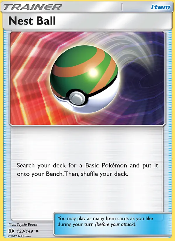 Nest Ball #123 – Sun & Moon card