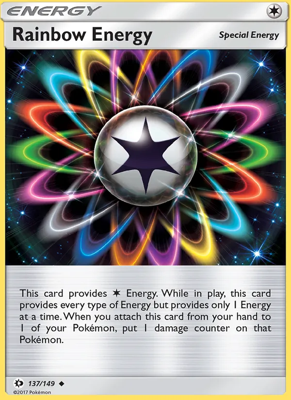 Rainbow Energy #137 – Sun & Moon card