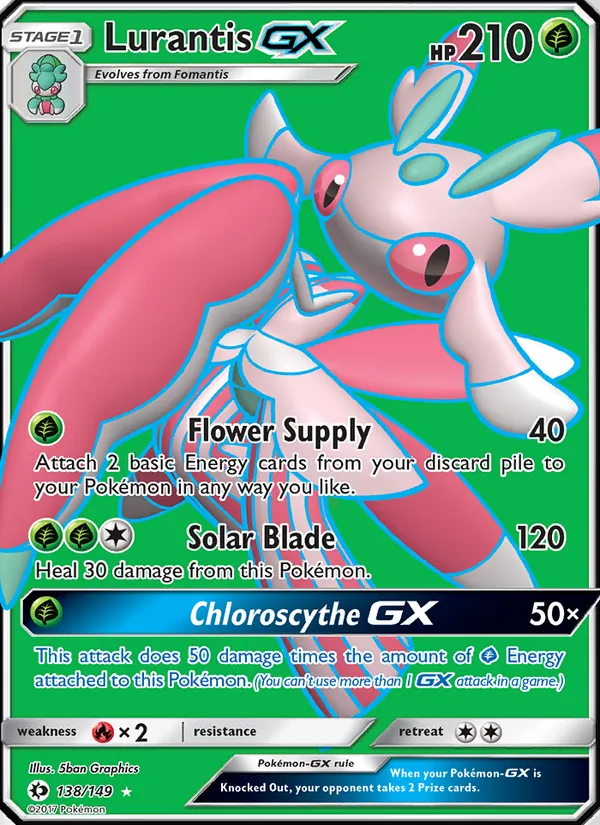 Lurantis GX #138 – Sun & Moon card