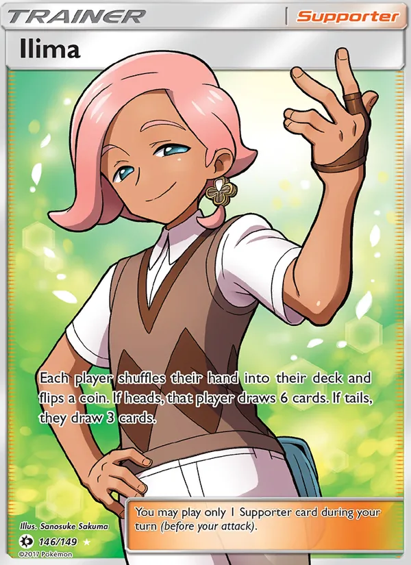 Ilima #146 – Sun & Moon card