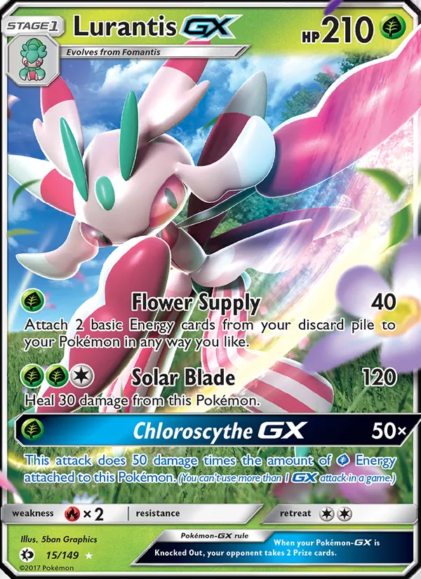 Lurantis GX #15 – Sun & Moon card