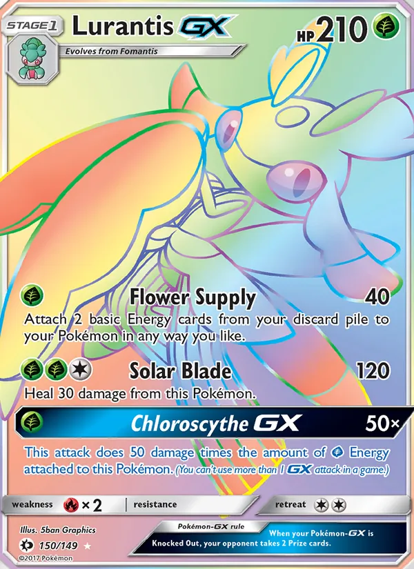 Lurantis GX #150 – Sun & Moon card