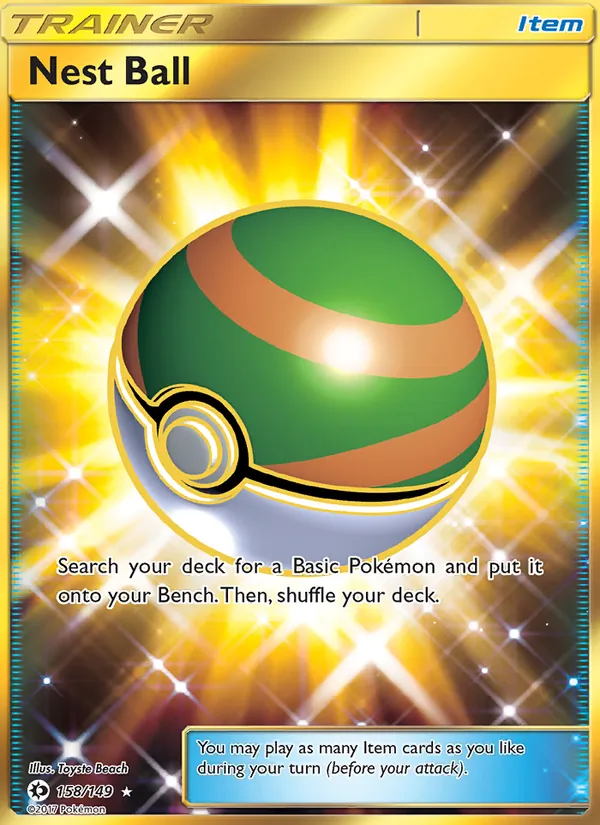 Nest Ball #158 – Sun & Moon card