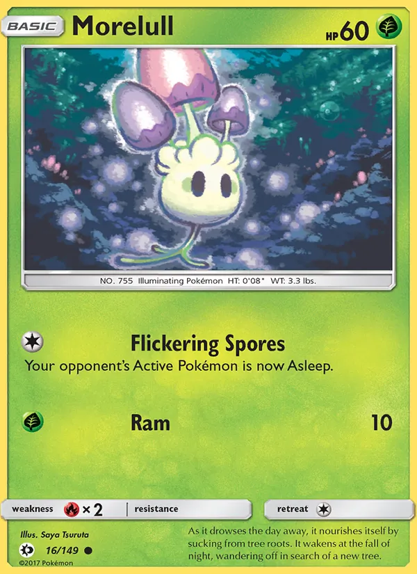 Morelull #16 – Sun & Moon card