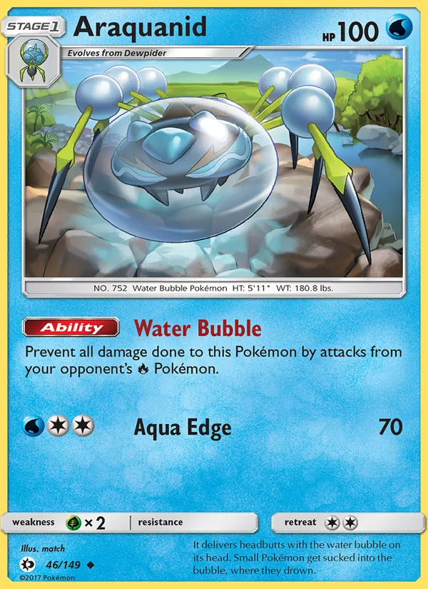 Araquanid #46 – Sun & Moon card