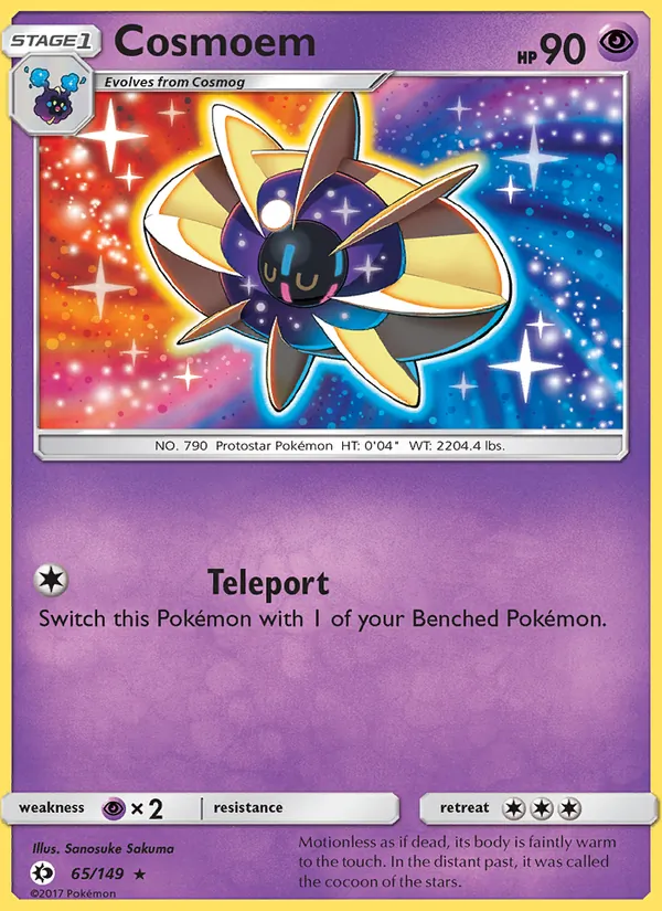 Cosmoem #65 – Sun & Moon card