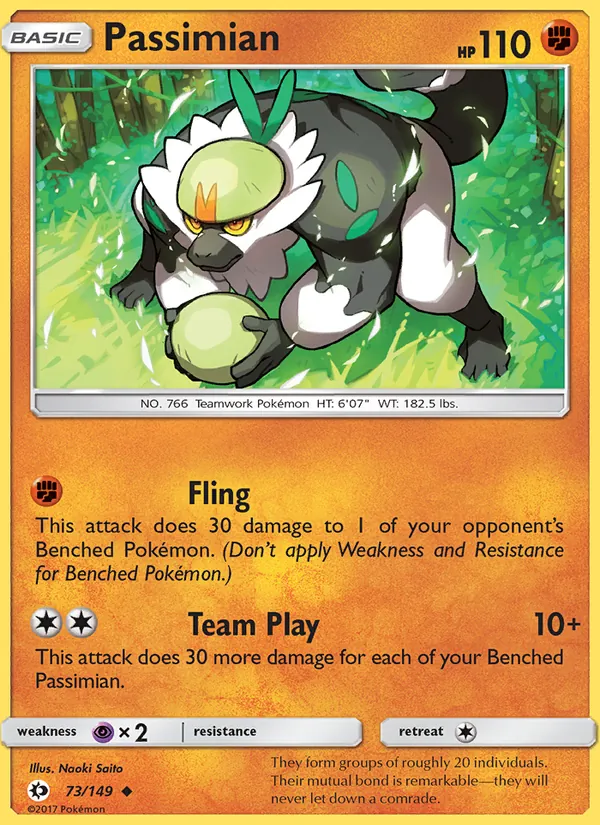 Passimian #73 – Sun & Moon card