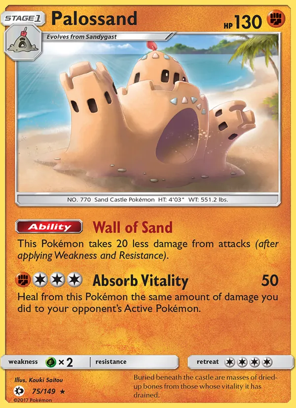 Palossand #75 – Sun & Moon card