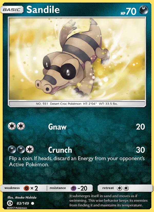 Sandile #83 – Sun & Moon card