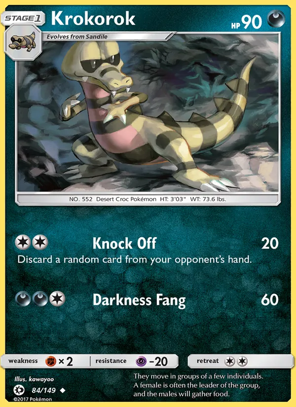 Krokorok #84 – Sun & Moon card