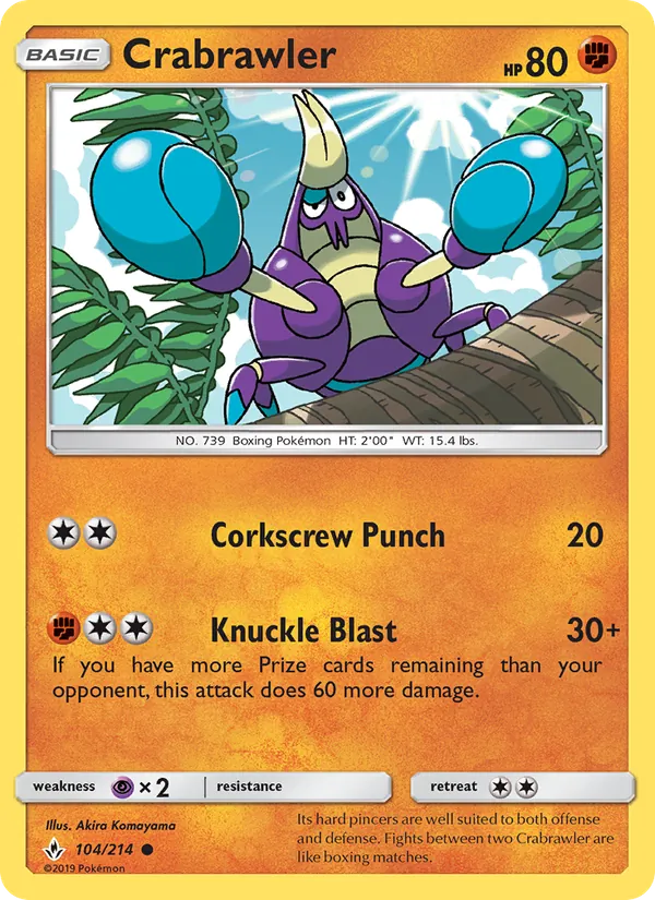 Crabrawler #104 – Unbroken Bonds card