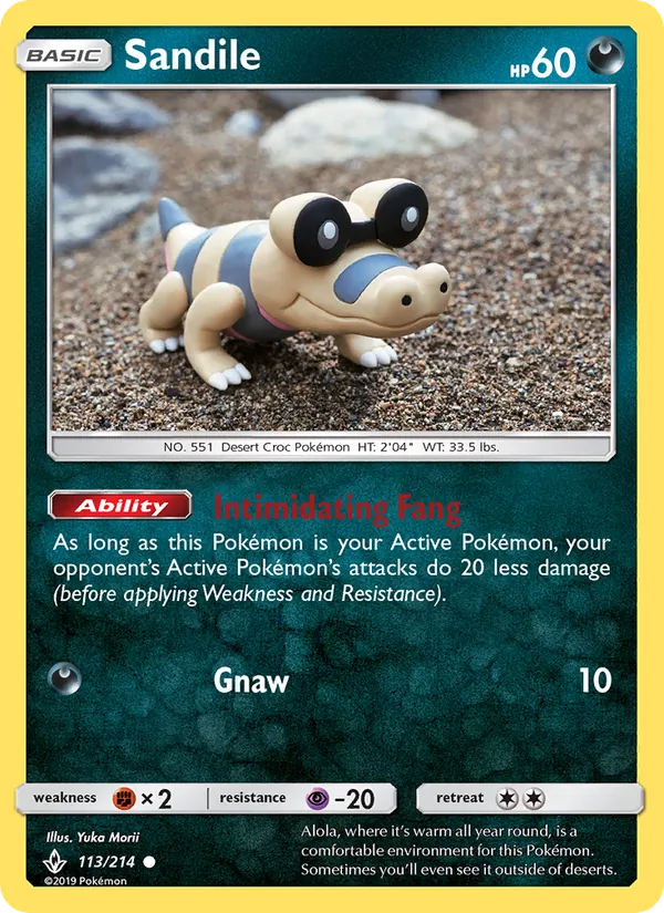 Sandile #113 – Unbroken Bonds card