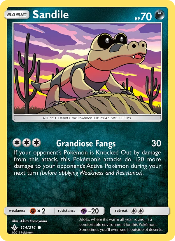 Sandile #114 – Unbroken Bonds card