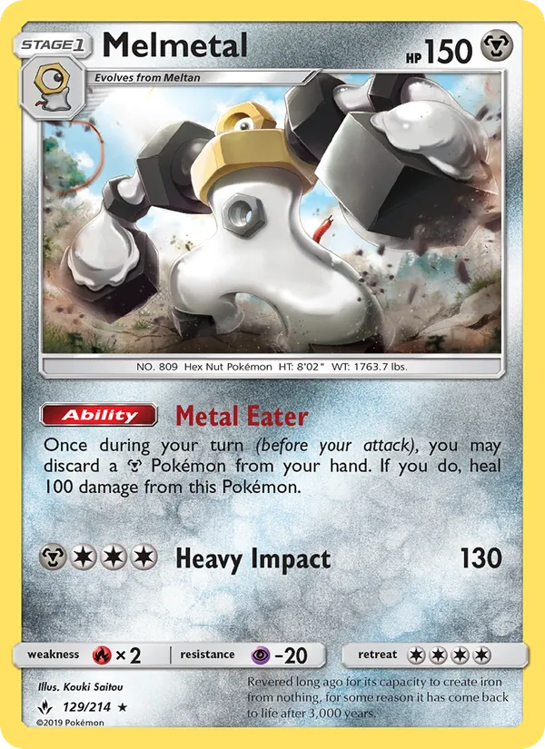 Melmetal #129 – Unbroken Bonds card