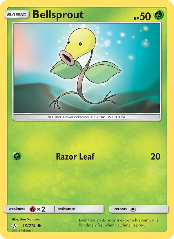 Bellsprout #13 – Unbroken Bonds card