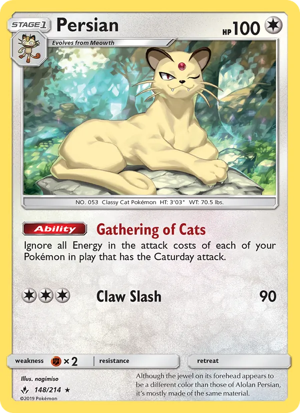 Persian #148 – Unbroken Bonds card