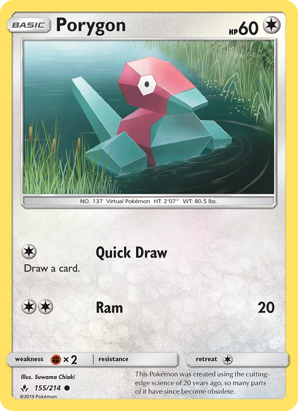 Porygon #155 – Unbroken Bonds card