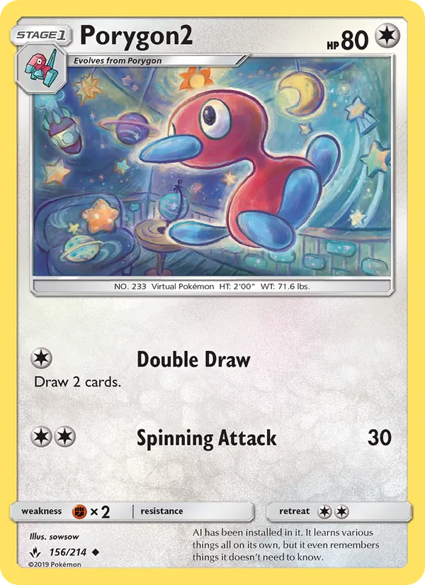 Porygon2 #156 – Unbroken Bonds card
