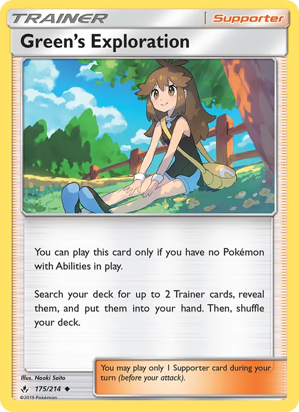 Green’s Exploration #175 – Unbroken Bonds card