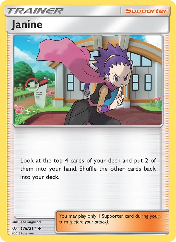 Janine #176 – Unbroken Bonds card