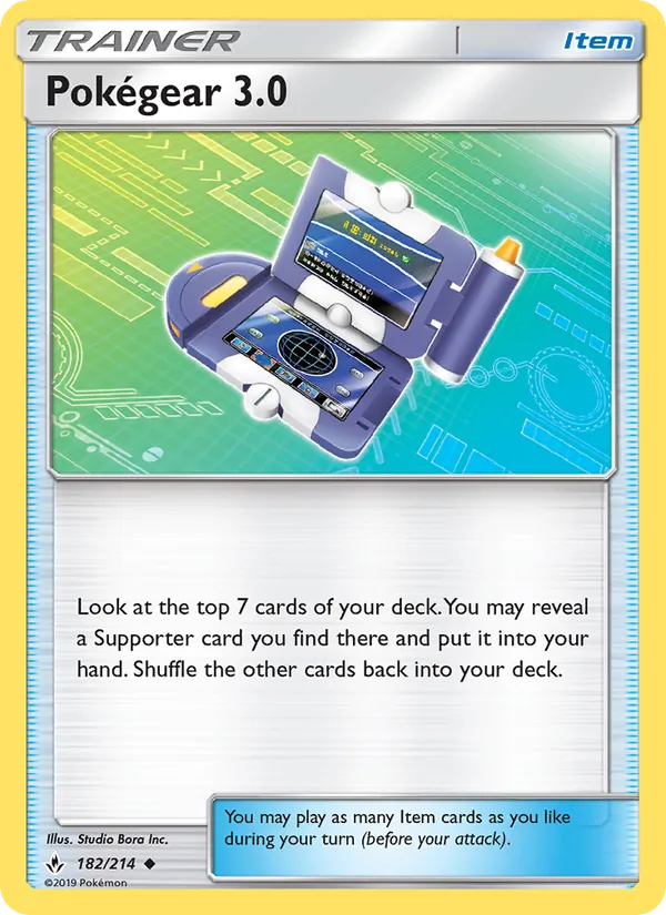 Pokégear 3.0 #182 – Unbroken Bonds card