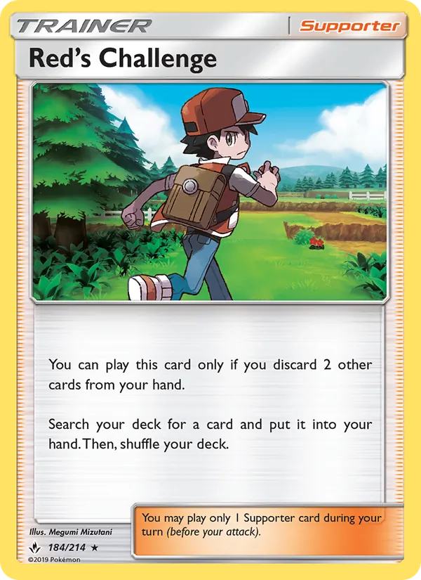 Red’s Challenge #184 – Unbroken Bonds card
