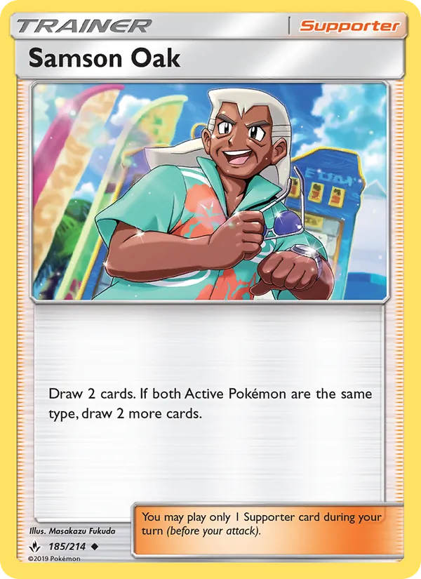 Samson Oak #185 – Unbroken Bonds card