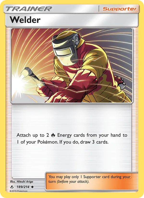 Welder #189 – Unbroken Bonds card