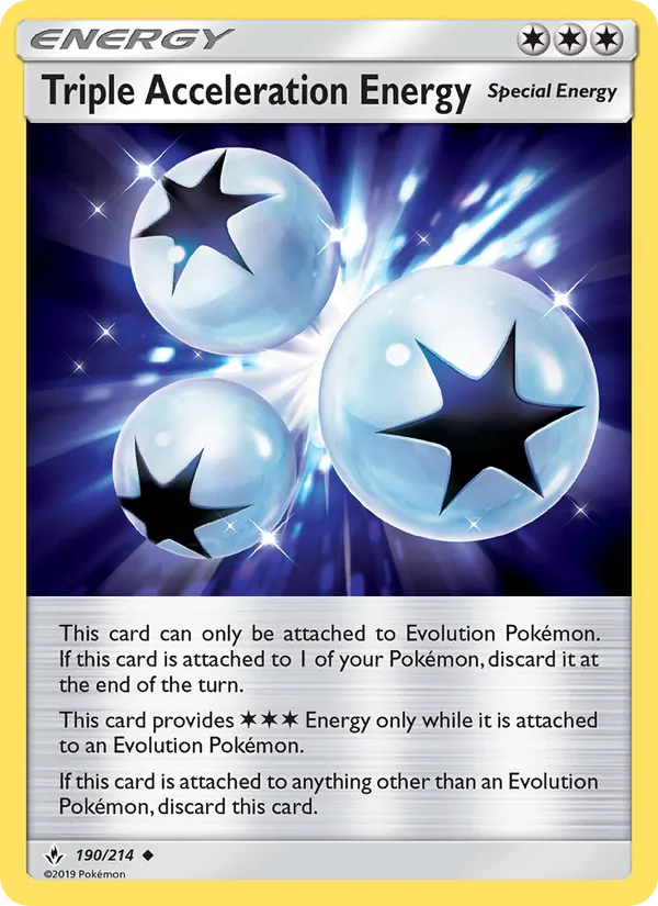 Triple Acceleration Energy #190 – Unbroken Bonds card