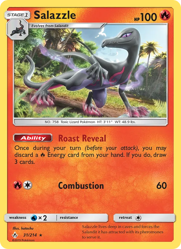 Salazzle #31 – Unbroken Bonds card