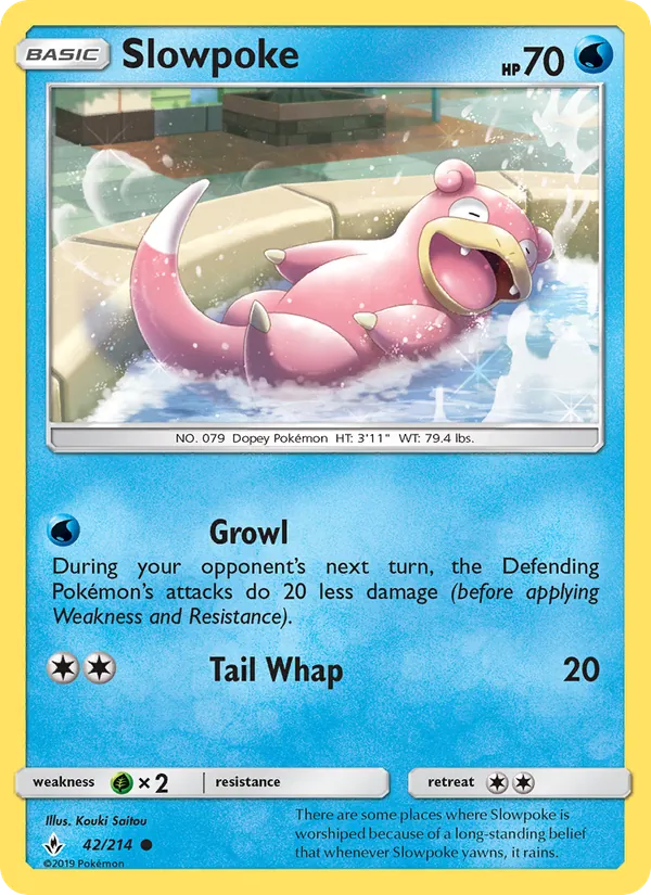 Slowpoke #42 – Unbroken Bonds card