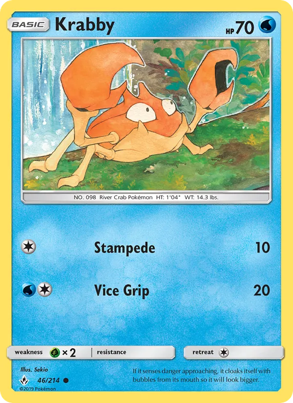 Krabby #46 – Unbroken Bonds card