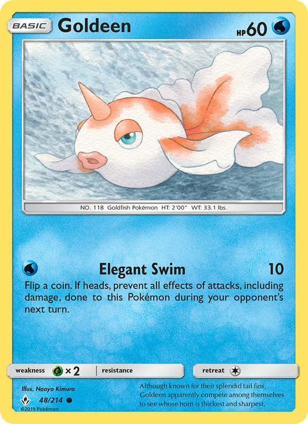 Goldeen #48 – Unbroken Bonds card