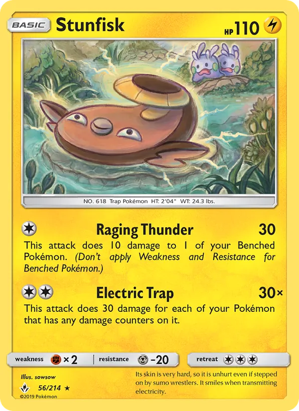 Stunfisk #56 – Unbroken Bonds card