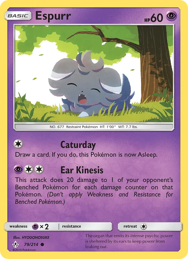 Espurr #79 – Unbroken Bonds card