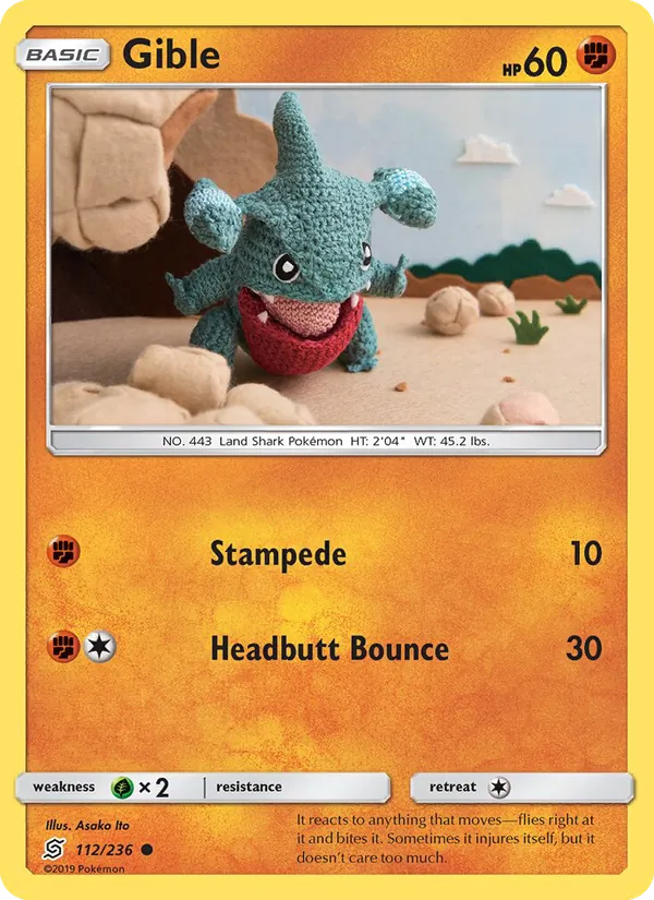Gible #112 – Unified Minds card