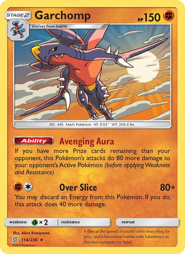 Garchomp #114 – Unified Minds card