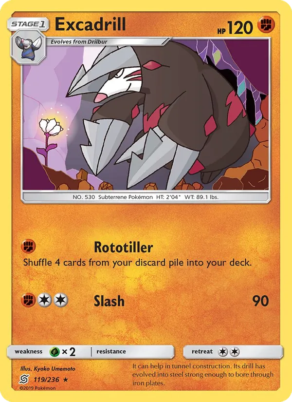 Excadrill #119 – Unified Minds card