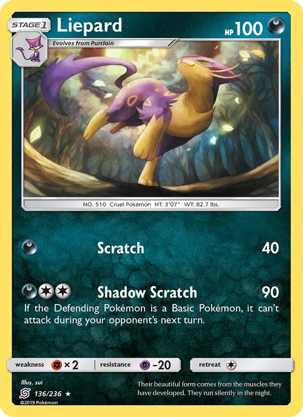Liepard #136 – Unified Minds card