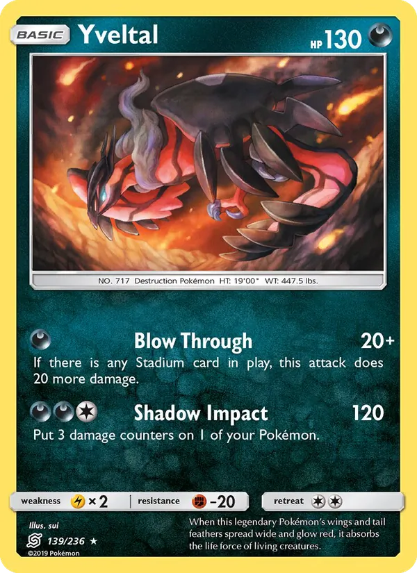 Yveltal #139 – Unified Minds card